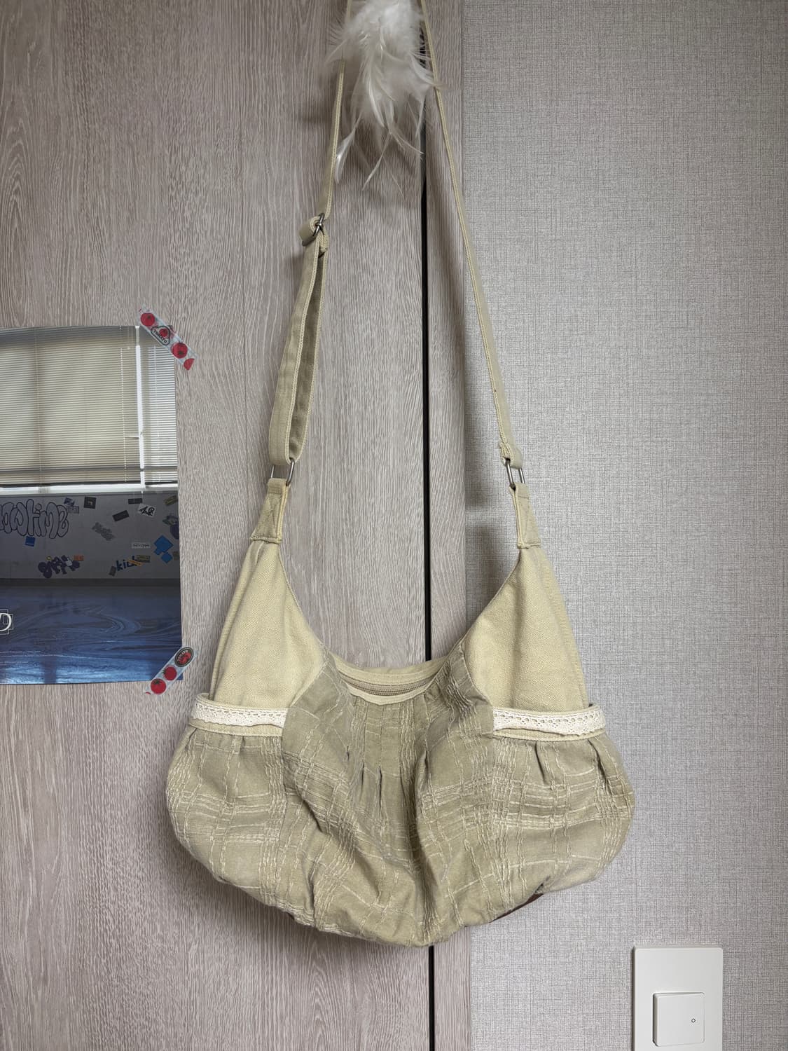 빈티지 메로나 모리 크로스백 3can4on 상품이미지1