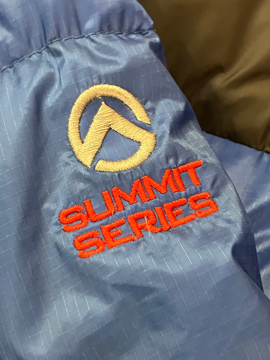 노스페이스 로체 800필파워 구스다운 패딩 블루 100 #csz2628 상품이미지5