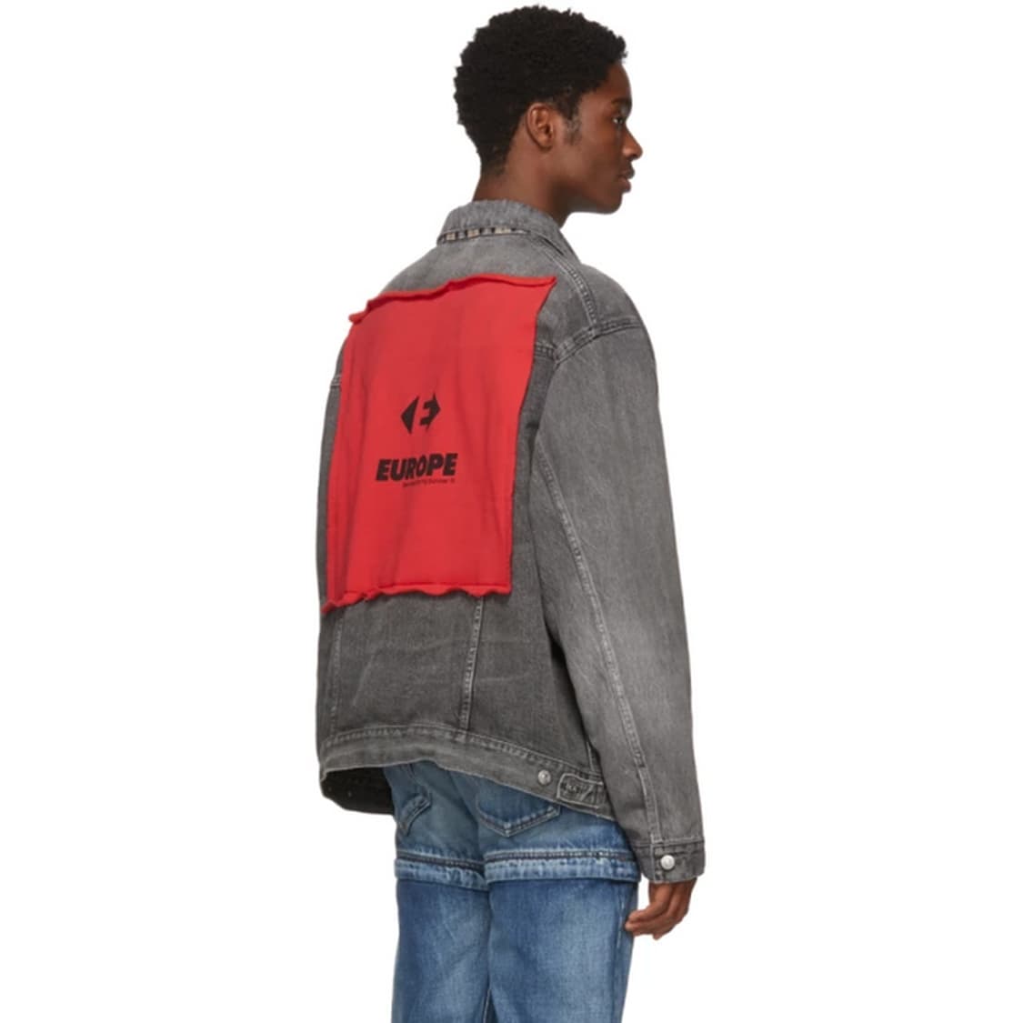 (구매글) 발렌시아가 유럽 패치 데님 자켓 구매합니다. 상품이미지1