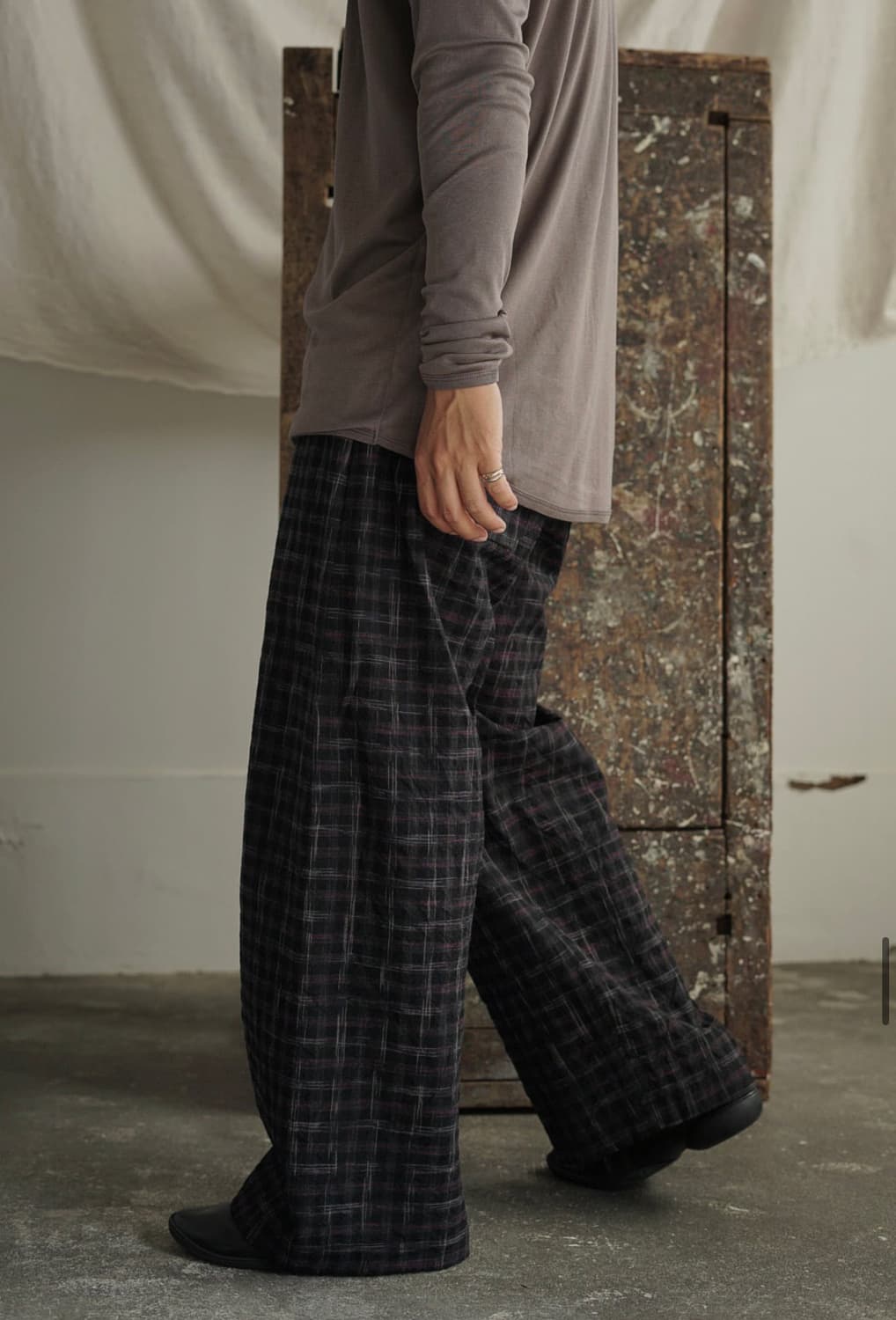 얀 얀 반 에쉐 #78 카수리 울 팬츠 s 상품이미지10