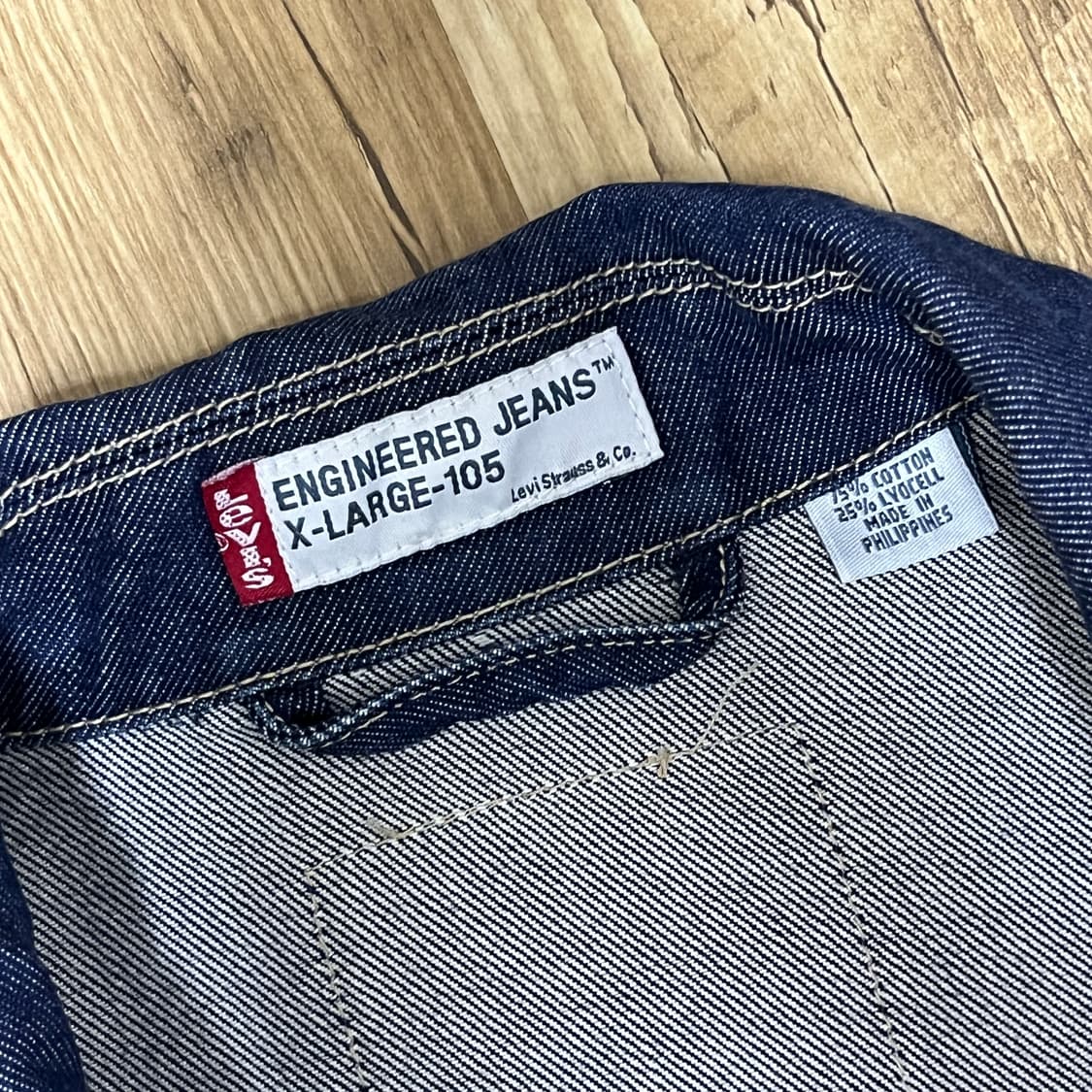 00s 리바이스 엔지니어드진 자켓 [XL/105] 상품이미지6