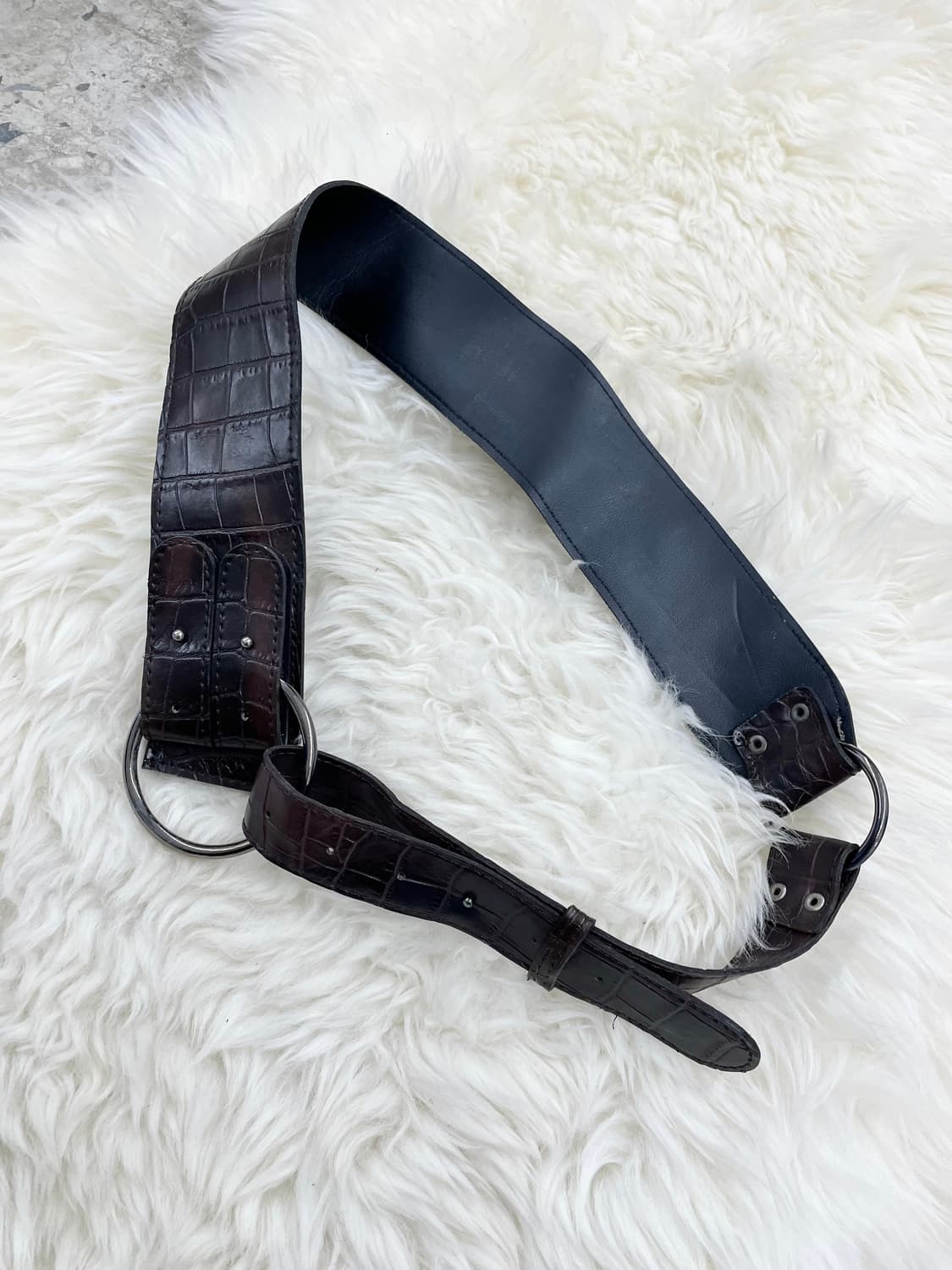 와이드 써클 링 벨트 상품이미지4