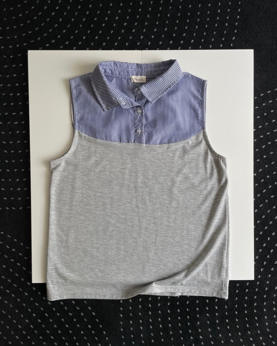 stripe patterned sleeveless 상품이미지4