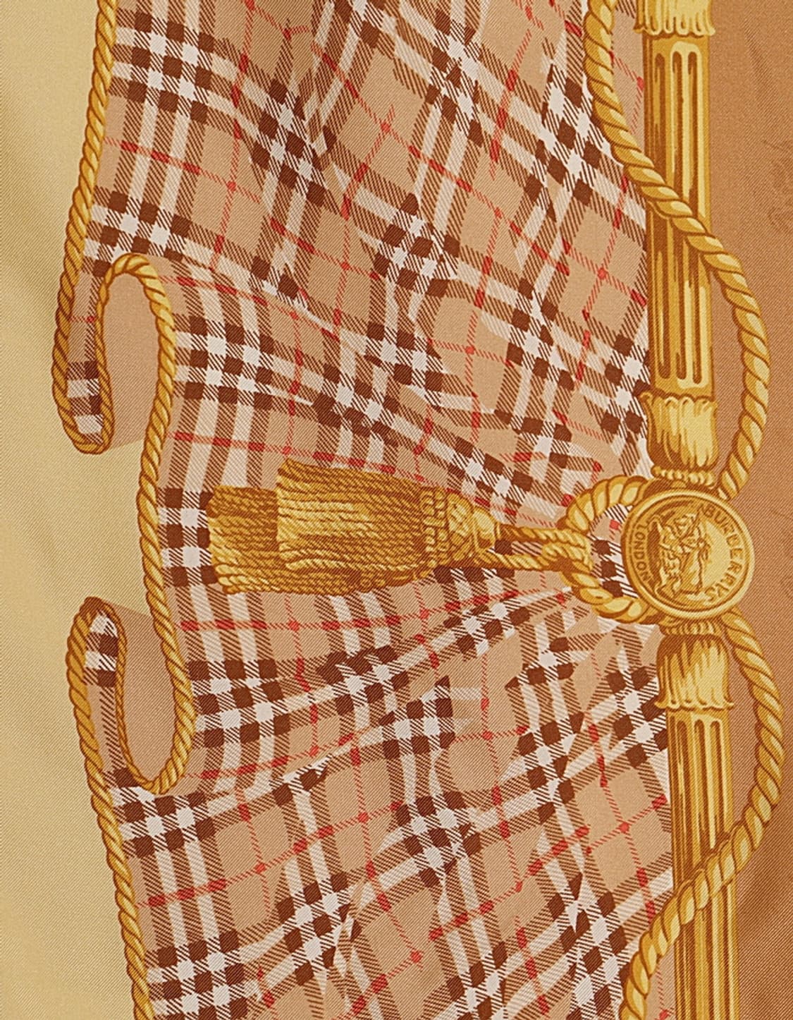 90's Burberry Silk Scarf 상품이미지5