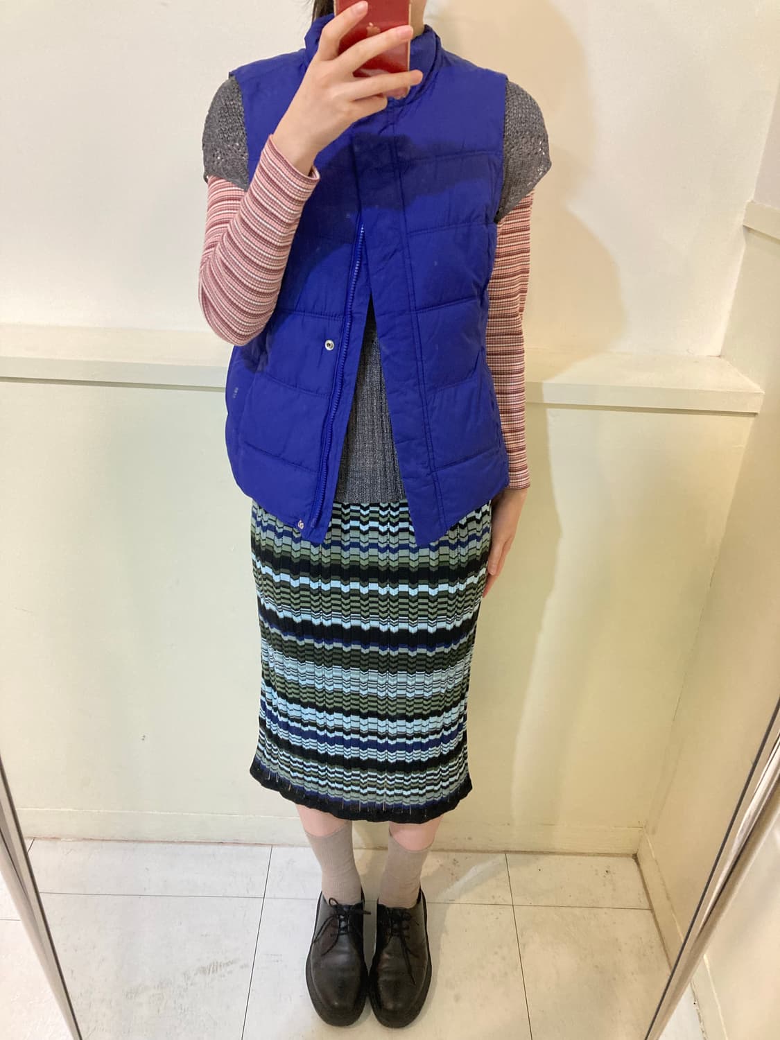 갭 GAP 오리털 코발트 조끼 패딩 상품이미지8