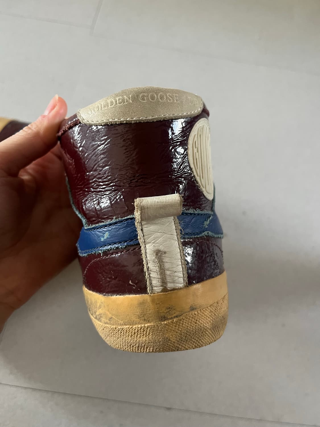 Goldengoose 골든구스 프린시 하이탑 스니커즈 36 상품이미지7