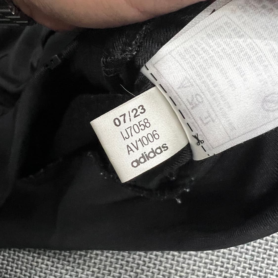 아디다스 블랙 져지 상품이미지3