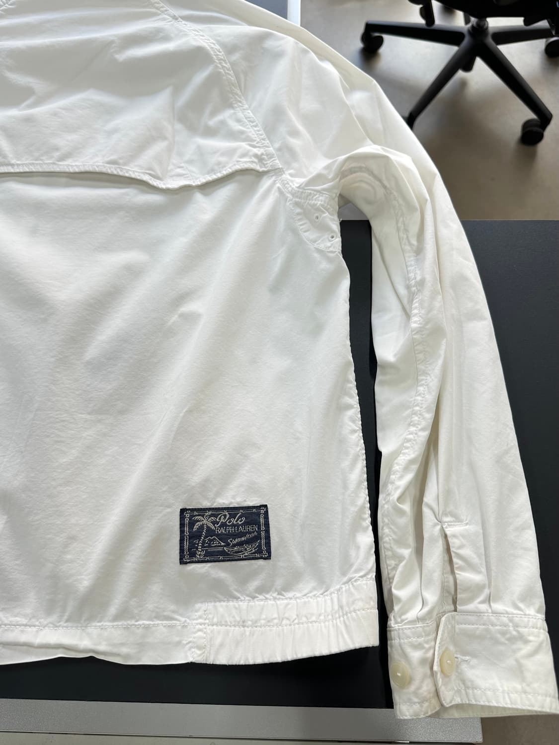 폴로랄프로렌 빅포니 포켓 코튼후드자켓 화이트 상품이미지7