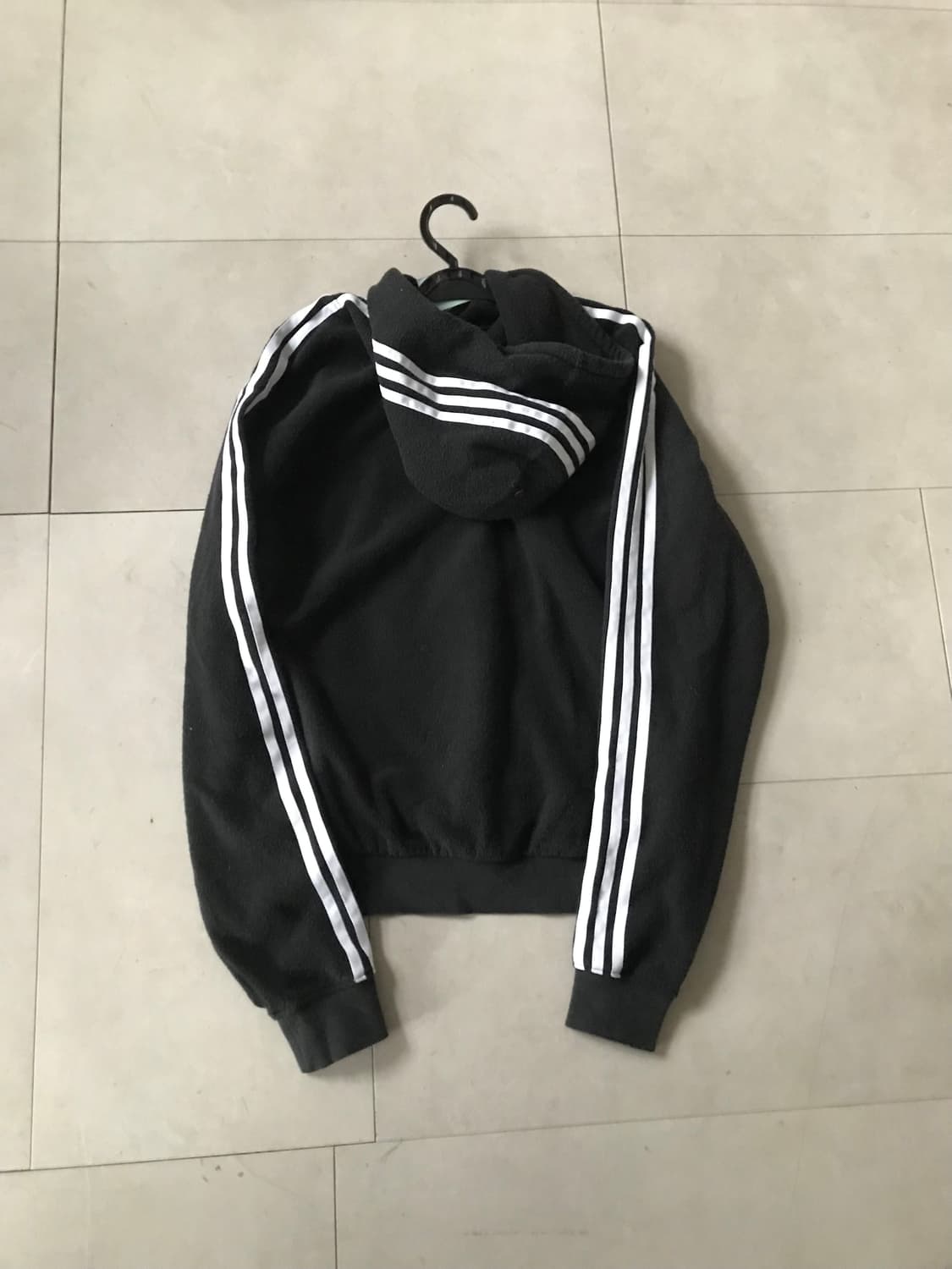 아디다스 블랙 부클 후드티 상품이미지8