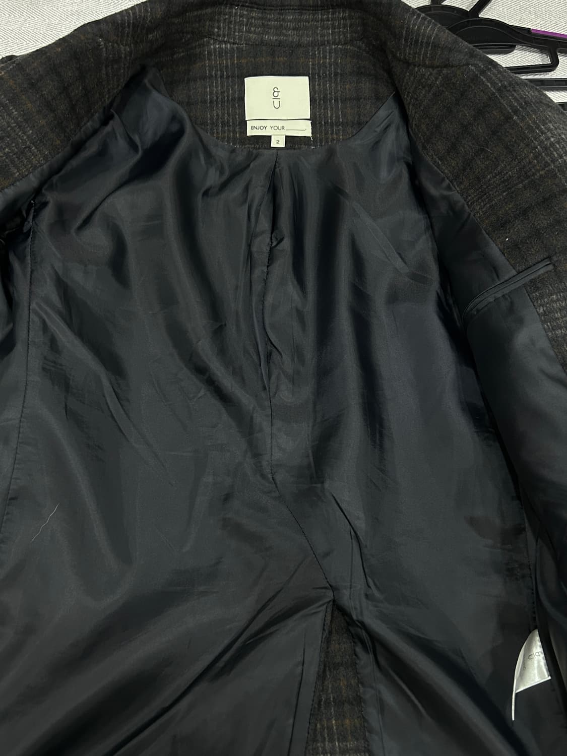 ANDYOU 앤유 울100% 울자켓 2사이즈 66 상품이미지9