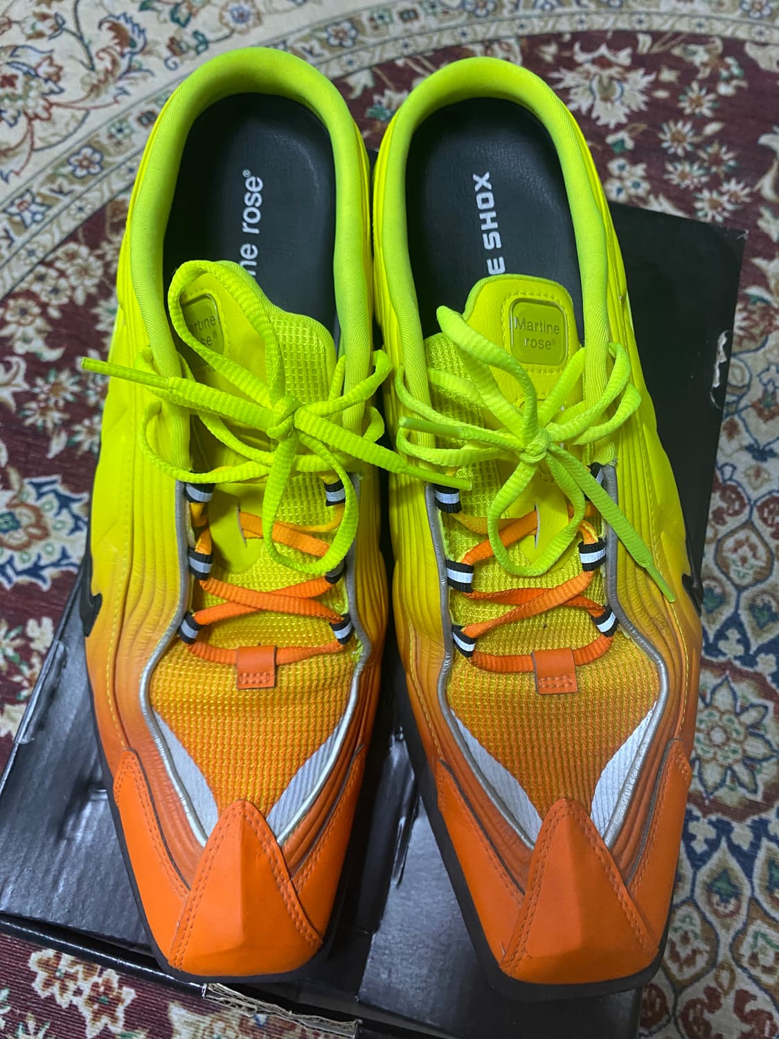 [275] 나이키 x 마틴 로즈 샥스 MR4 세이프티 오렌지 상품이미지1