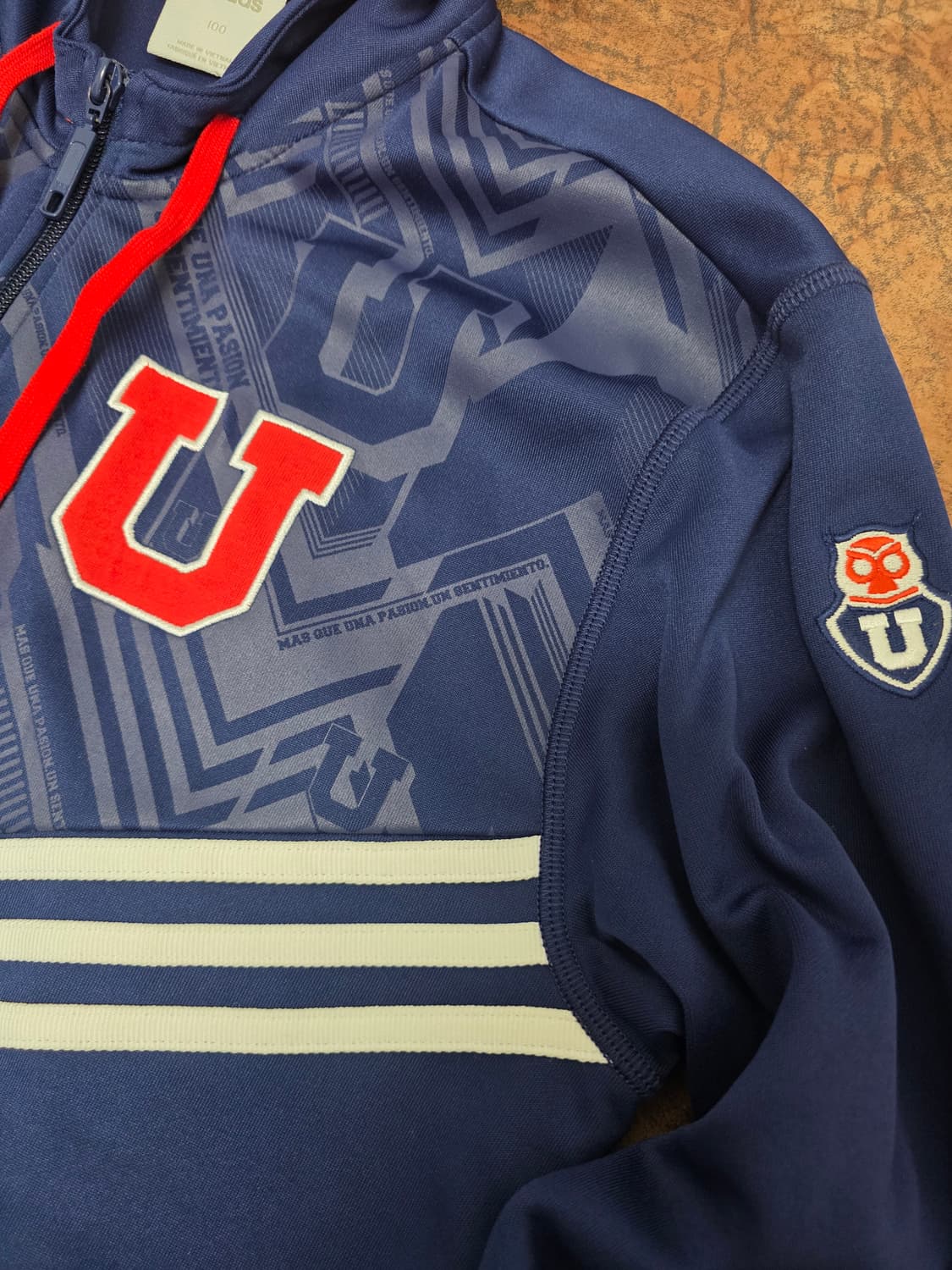 아디다스 클럽 아틀레티코 우니베르시다드 데 칠레 09년 후드 집업 재킷 상품이미지4