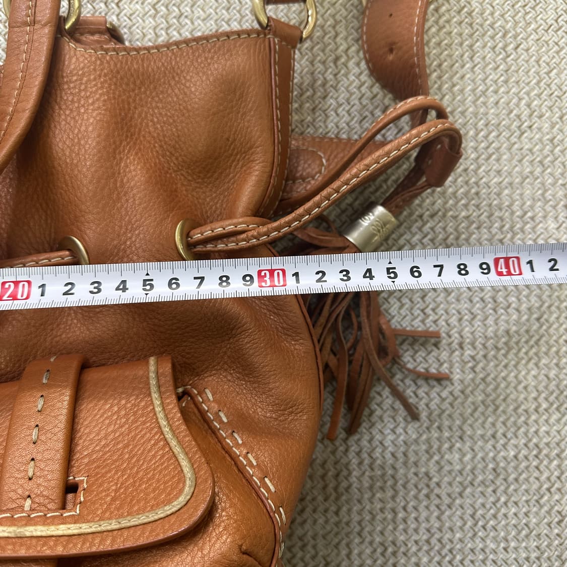 실측확인 란셀 복조리 태슬백 0407D 상품이미지3