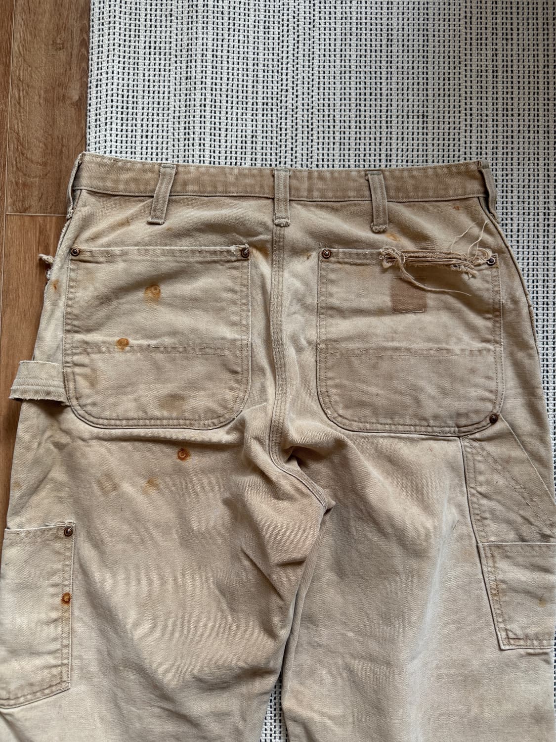 70s 빈티지 칼하트 더블니 팬츠 상품이미지9