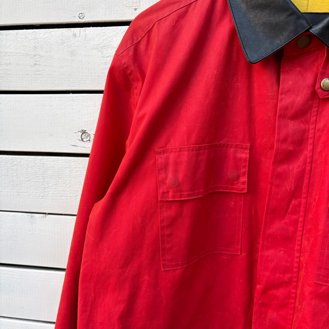 Aime Leon Dore 에임레온도르 가죽 왁스 자켓 상품이미지2