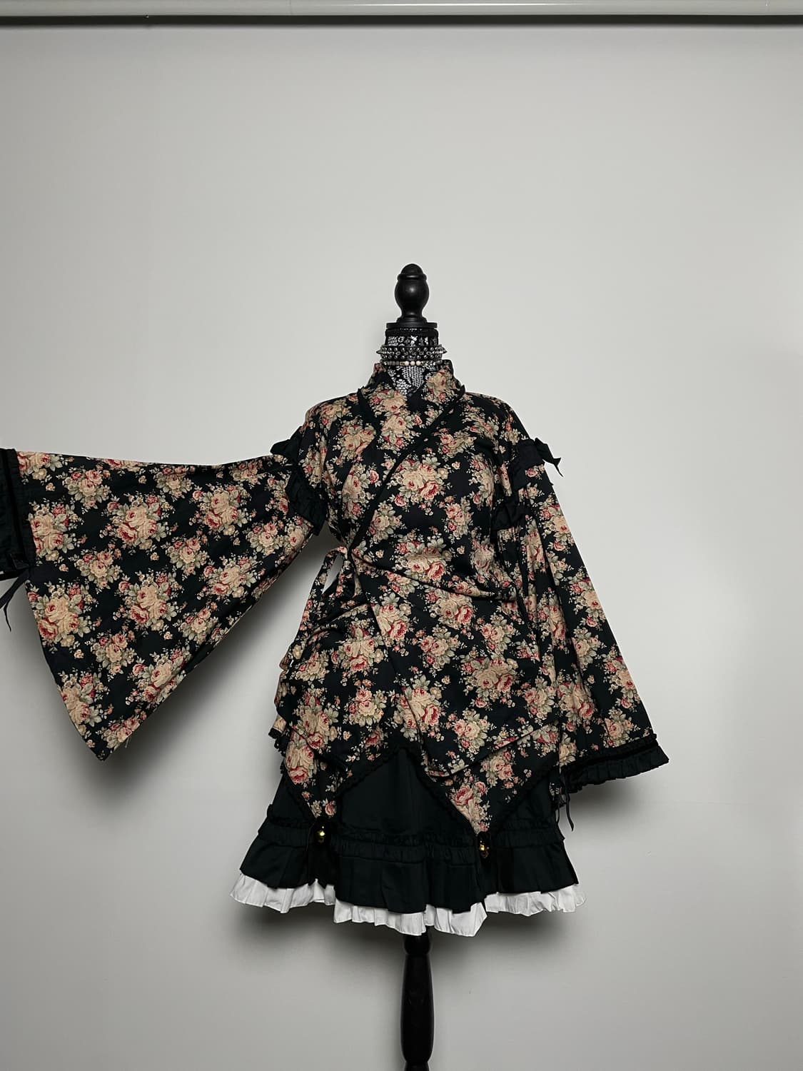 BODYLINE 바디라인 플라워 패턴 유카타 세트 상품이미지3