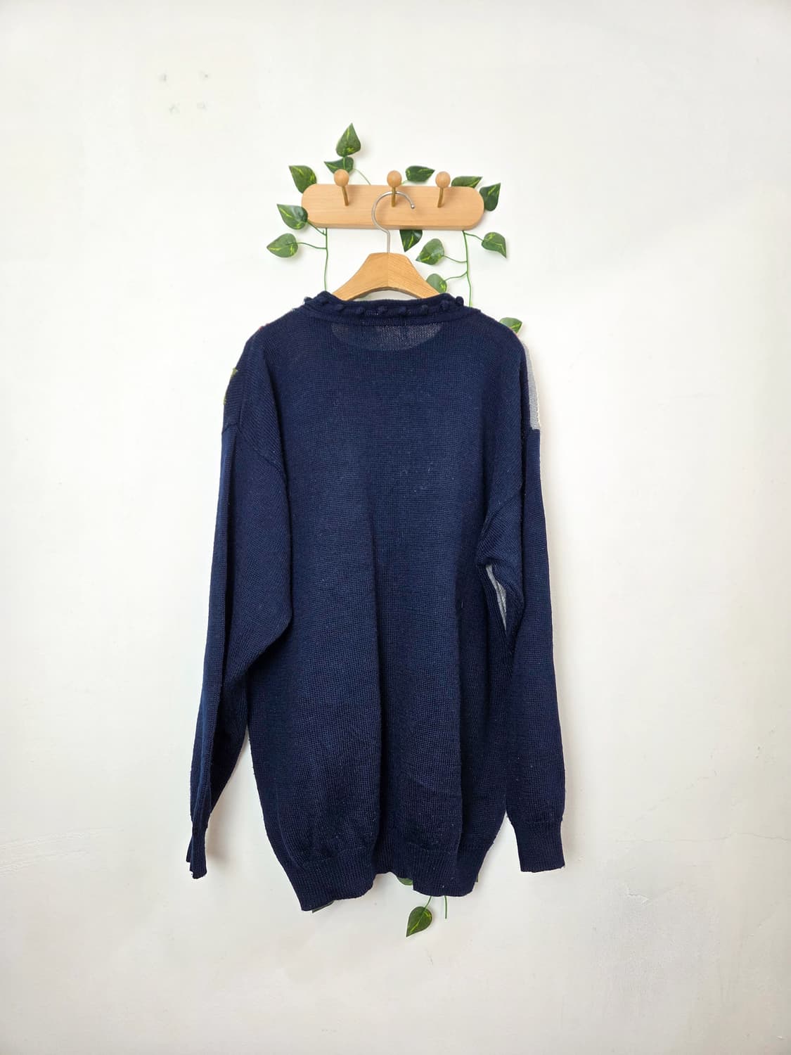 패치워크 자수 니트 상품이미지4