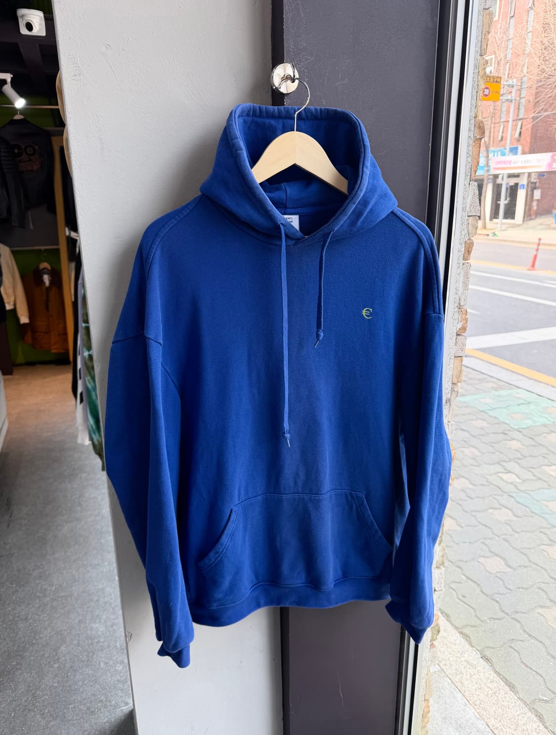 XXS/ 베트멍 블루 유로 오버 후드티 상품이미지4