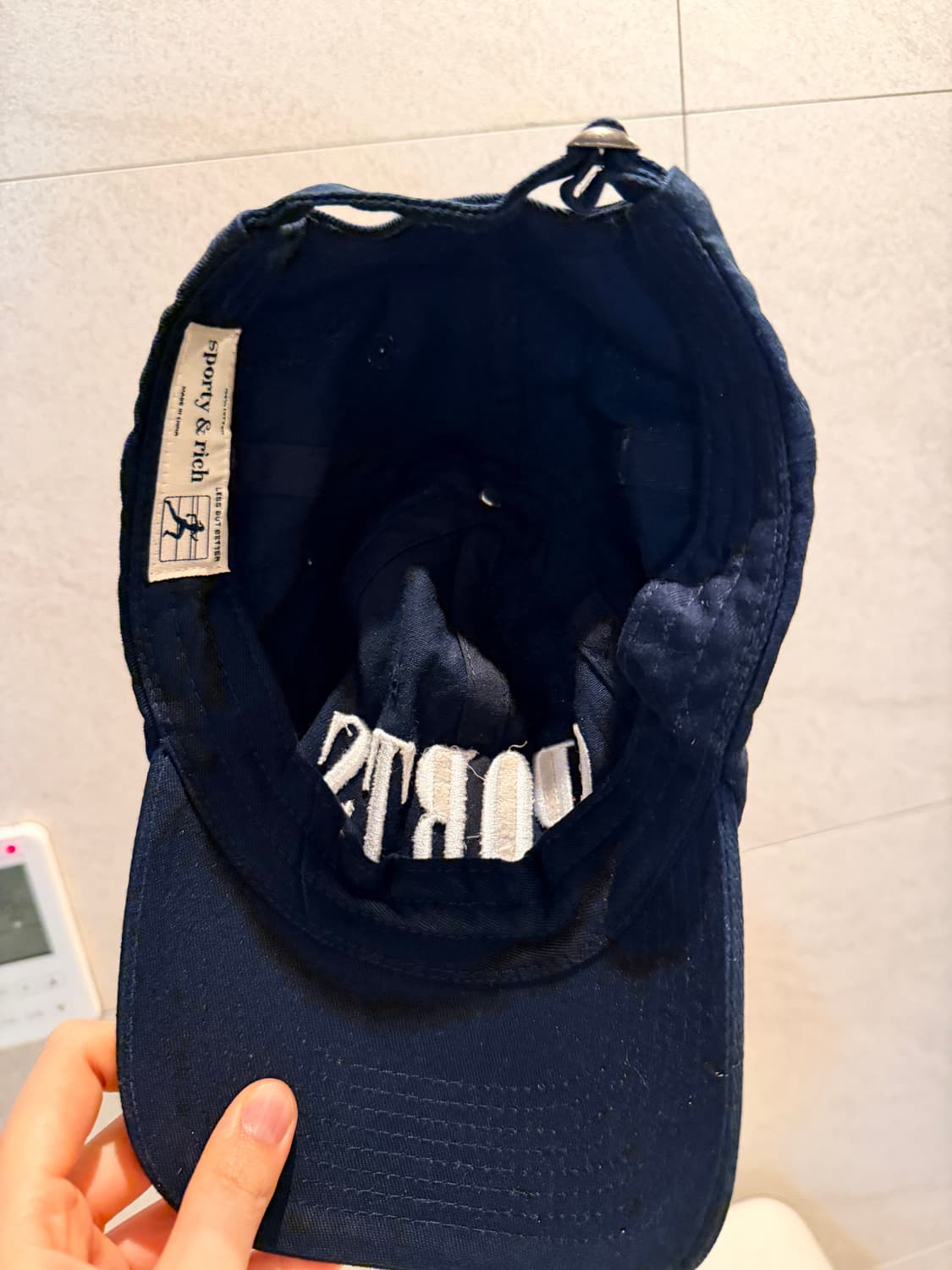 Sporty & Rich 스포티앤리치 SPORTS 볼캡 모자 상품이미지9