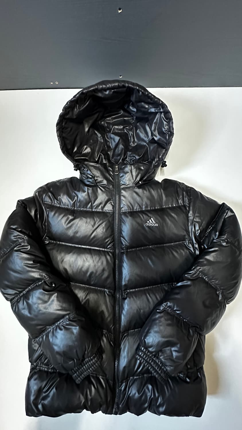아디다스 블랙 패딩 점퍼 상품이미지1