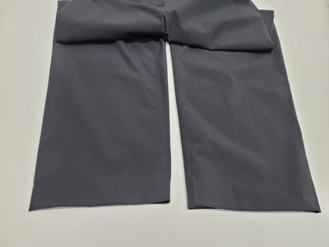 래트바이티 21SS 뒷밴딩 와이드핏 슬랙스 팬츠 / 여 64 블랙 
 상품이미지5