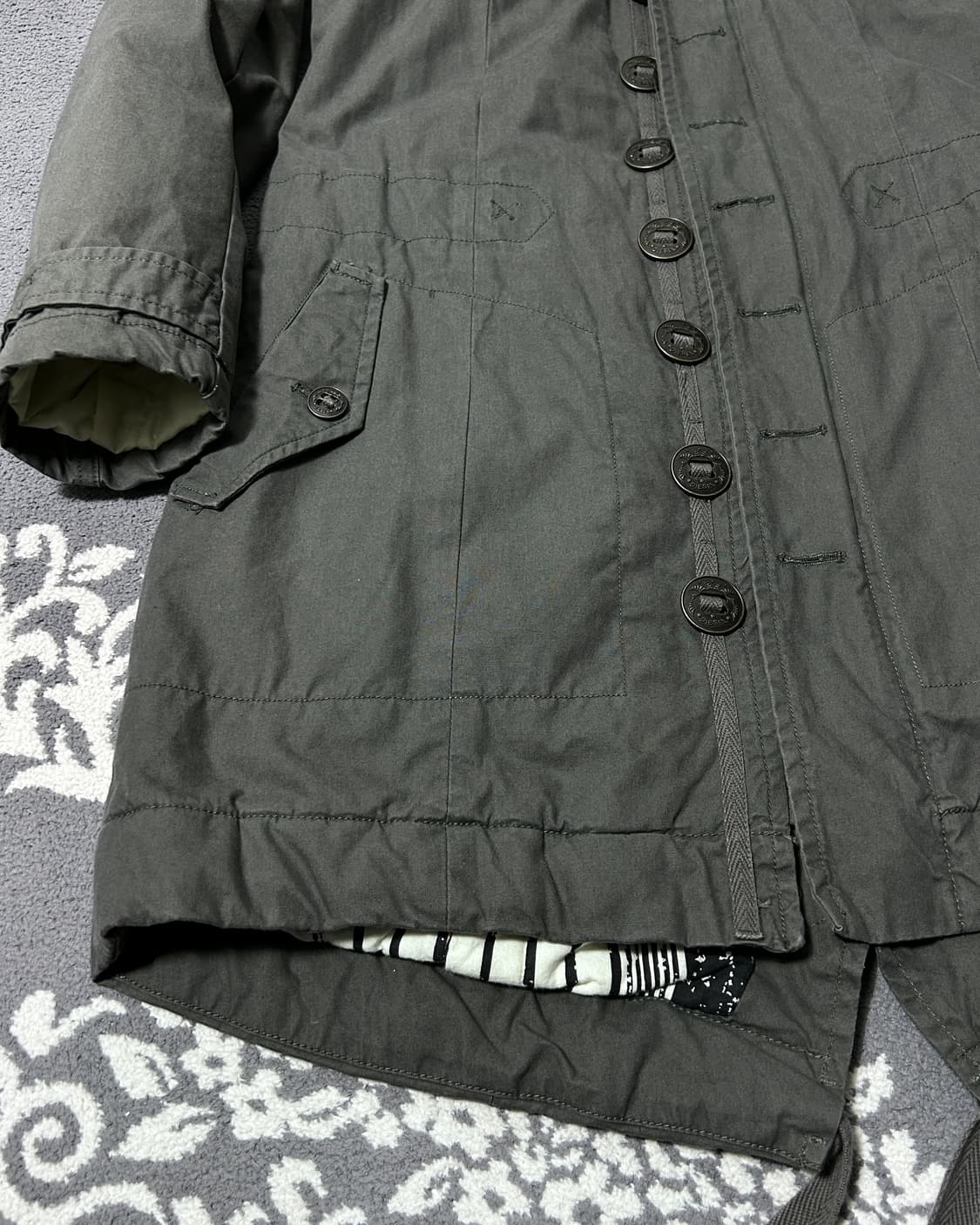 00’s Diesel Multi Buttons Military Coat 상품이미지3