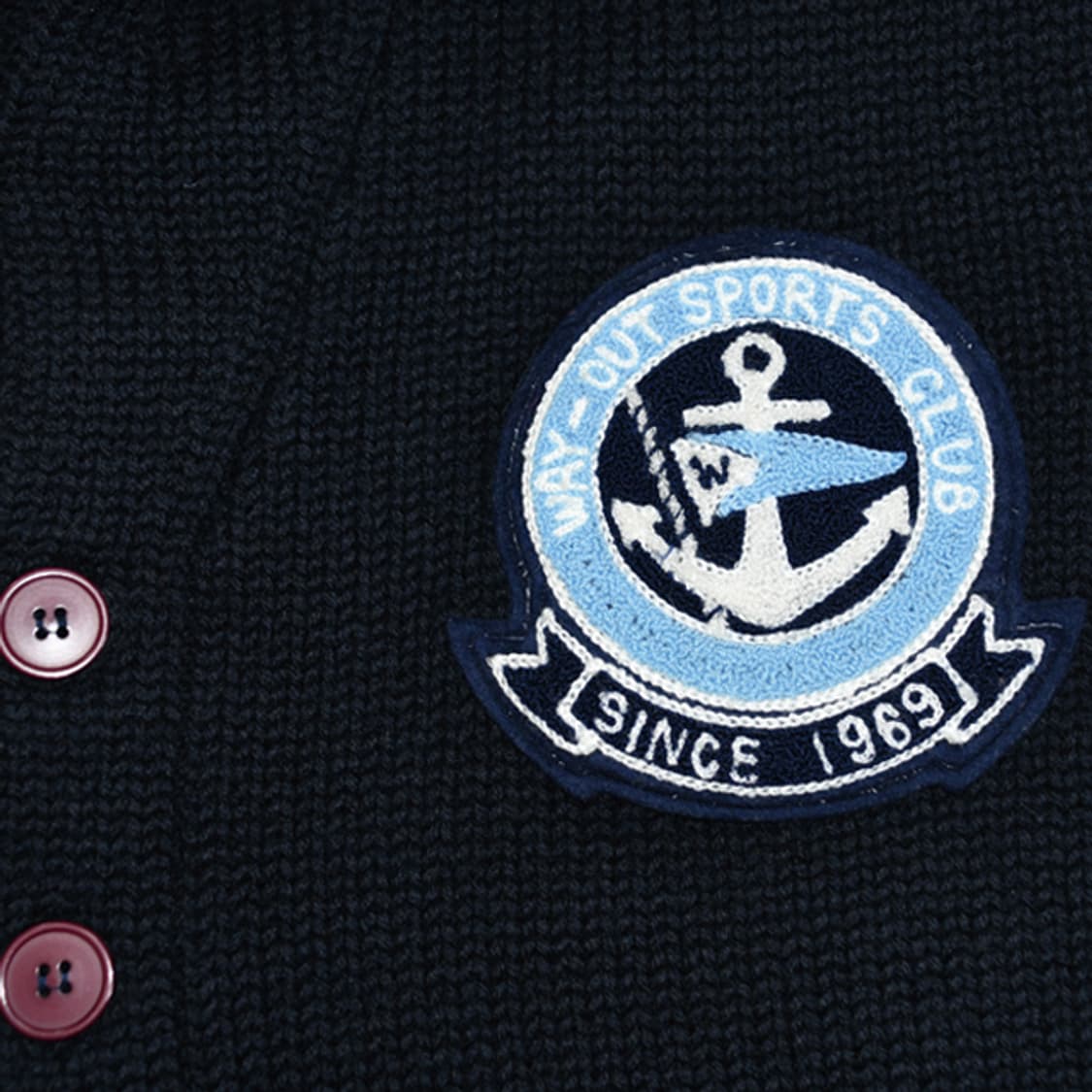 made in JAPAN WAY-OUT 숄칼라울가디건 상품이미지5