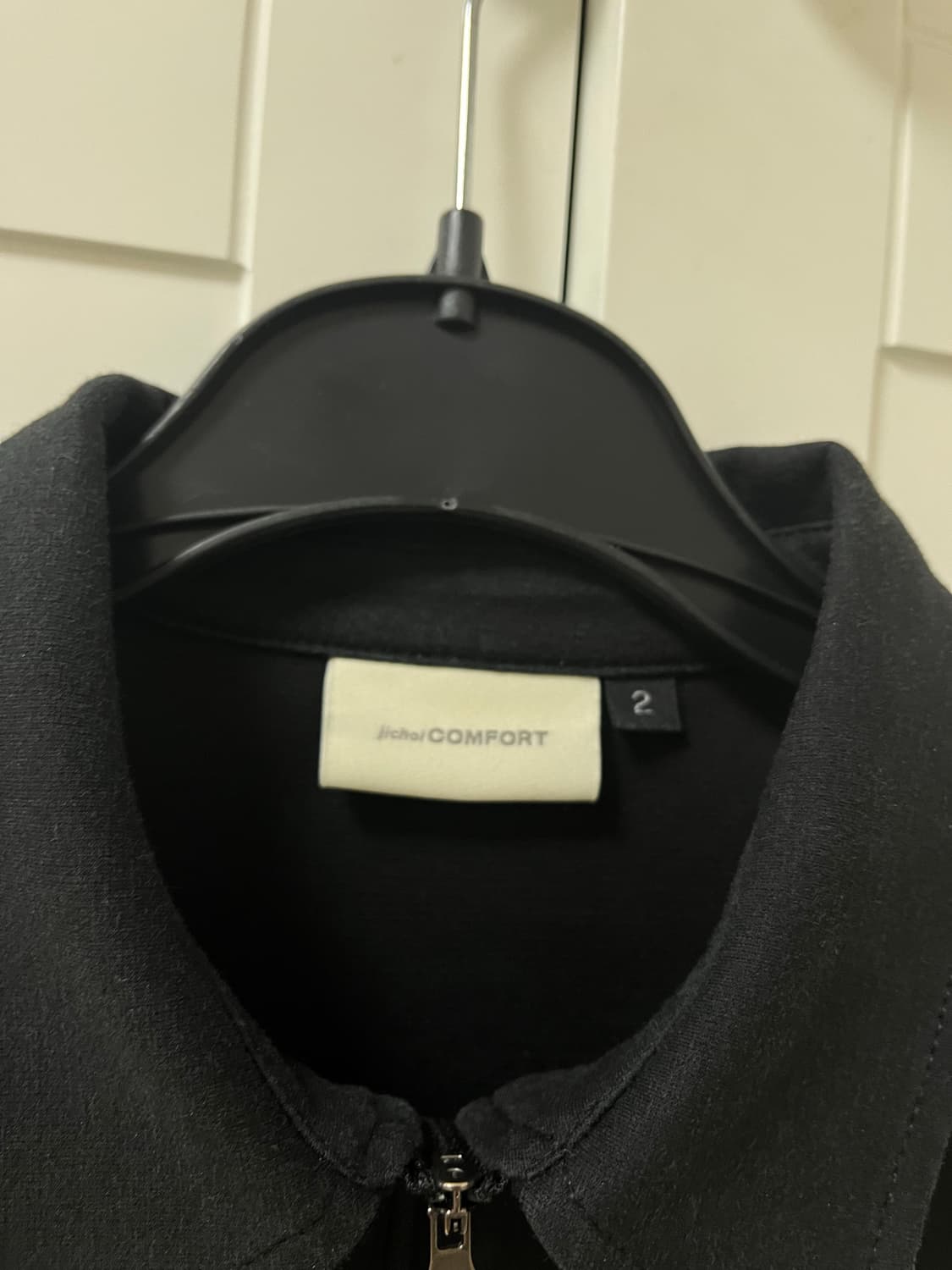 지초이 컴포트 집셔츠 블랙 2 상품이미지3