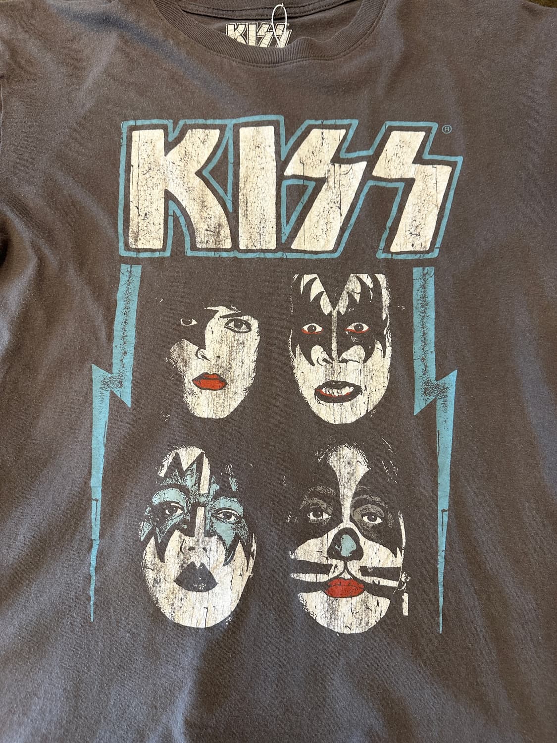 Kiss Band T 밴드 프린팅 반팔 티셔츠 L 상품이미지3