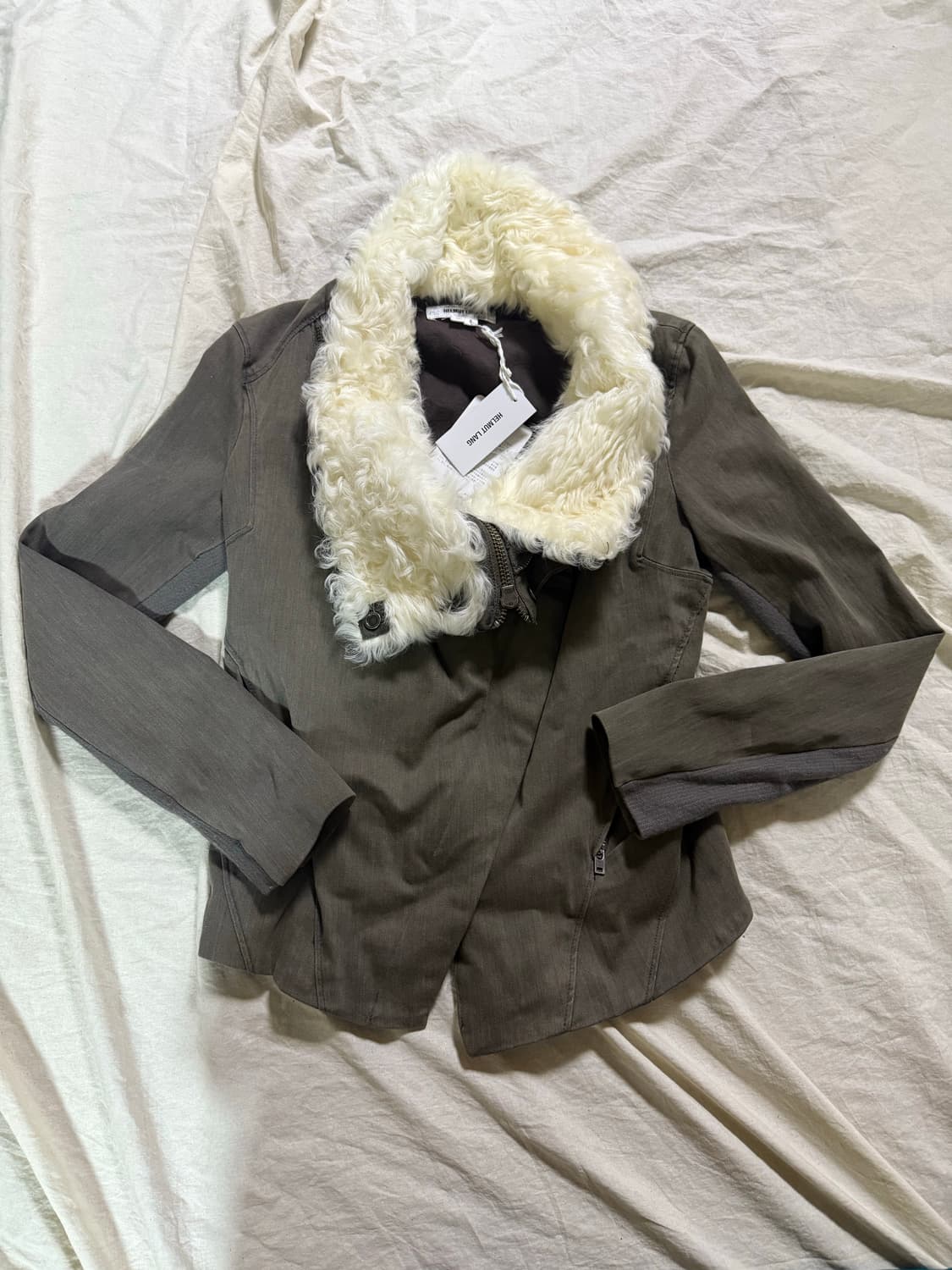 헬무트랭 earth 워싱 하이넥 자켓 상품이미지1