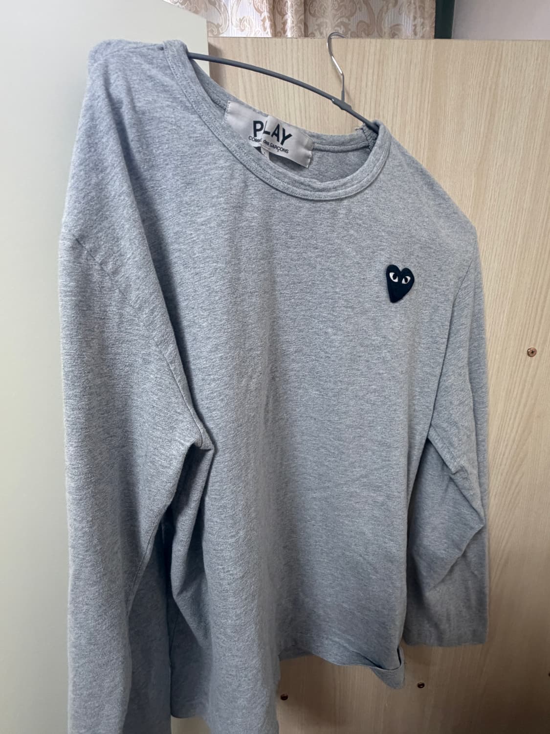 꼼데가르송 그레이 롱슬리브 상품이미지2