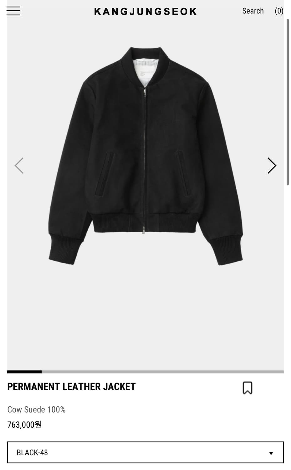 퍼머넌트 레더 자켓 permanent leather jacket 48 상품이미지1