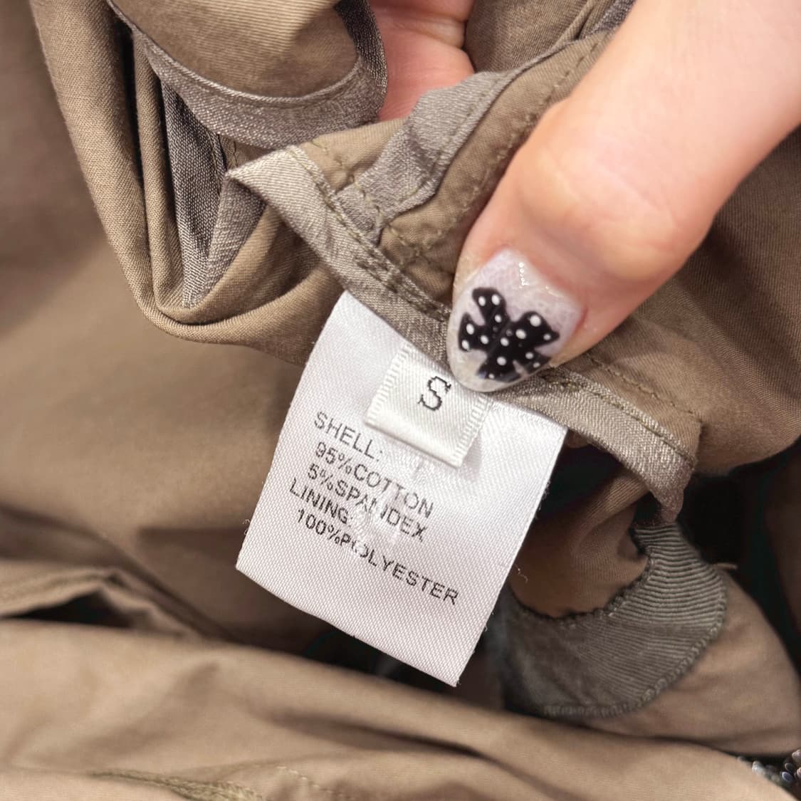 이자벨마랑 밀리터리 자켓 숄더 슬리브 비즈 자수 디테일 카키 상품이미지8