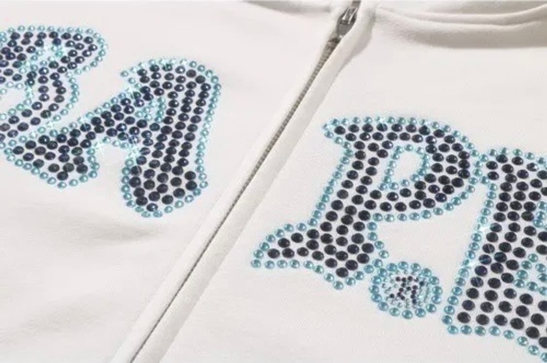 BAPE 베이프 크리스탈 스톤 후드집업 상품이미지2