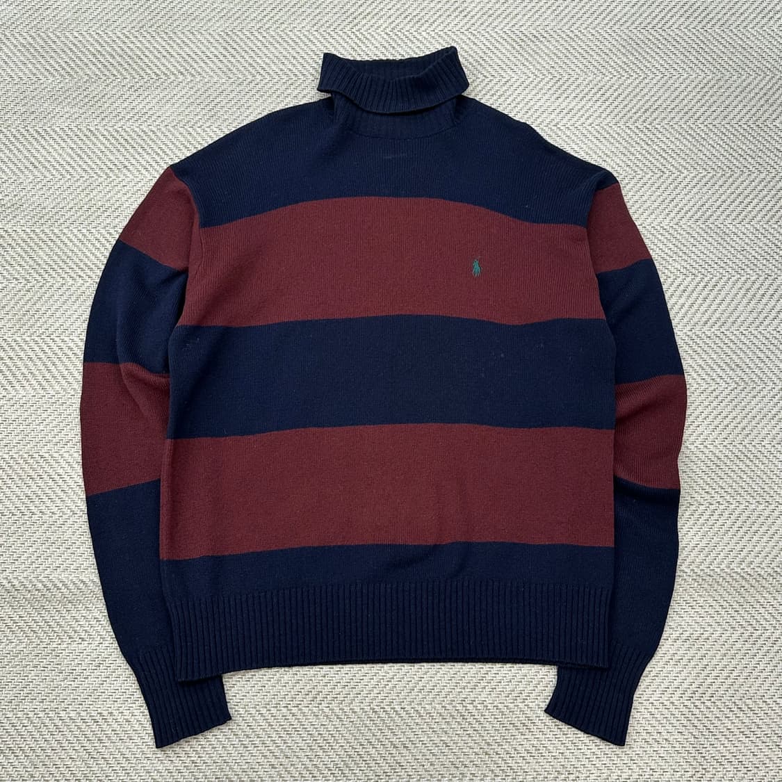 폴로랄프로렌 스트라이프 터틀넥 울니트 상품이미지1