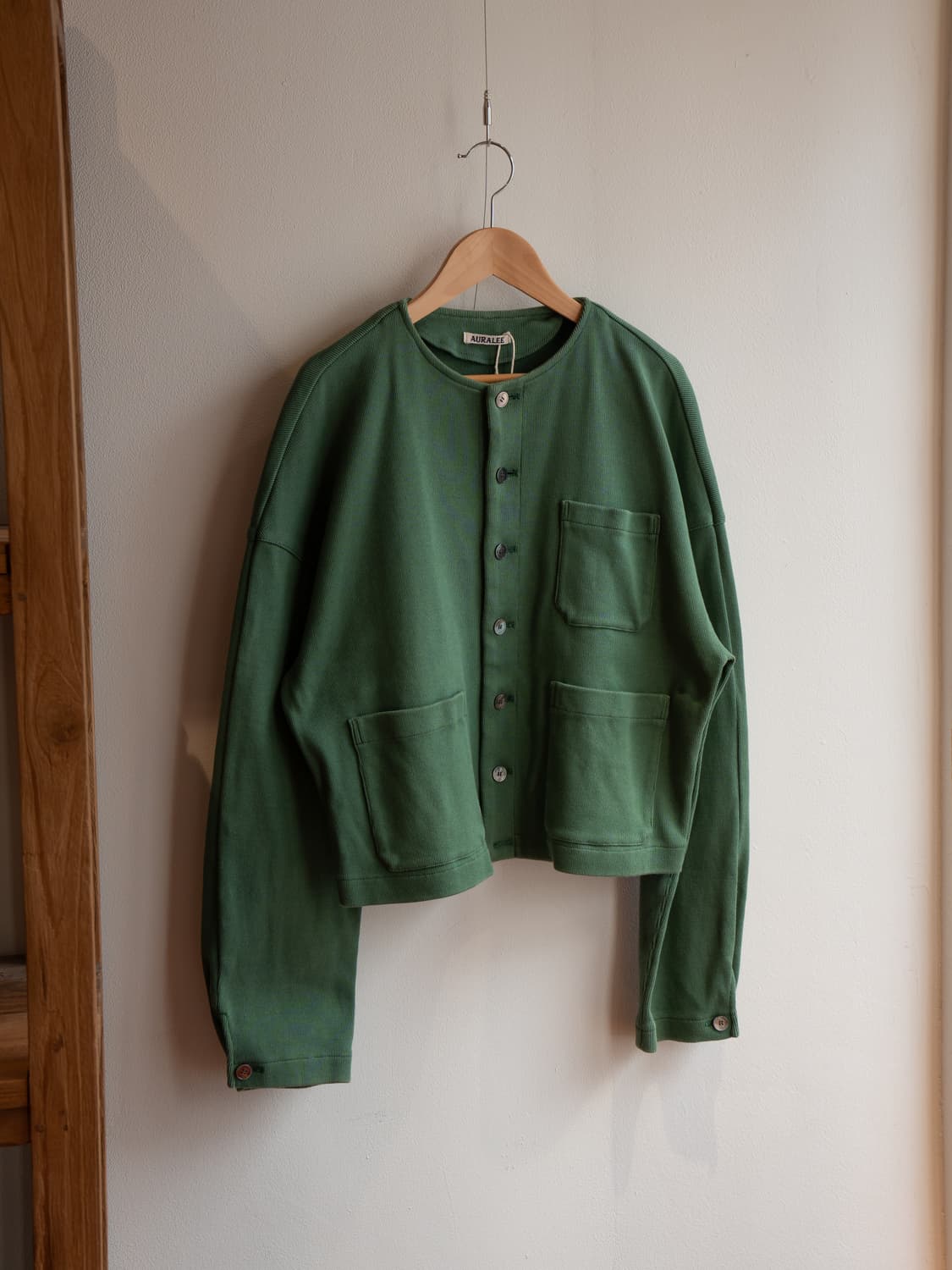 오라리 슈퍼 헤비 코튼 립 가디건 상품이미지1