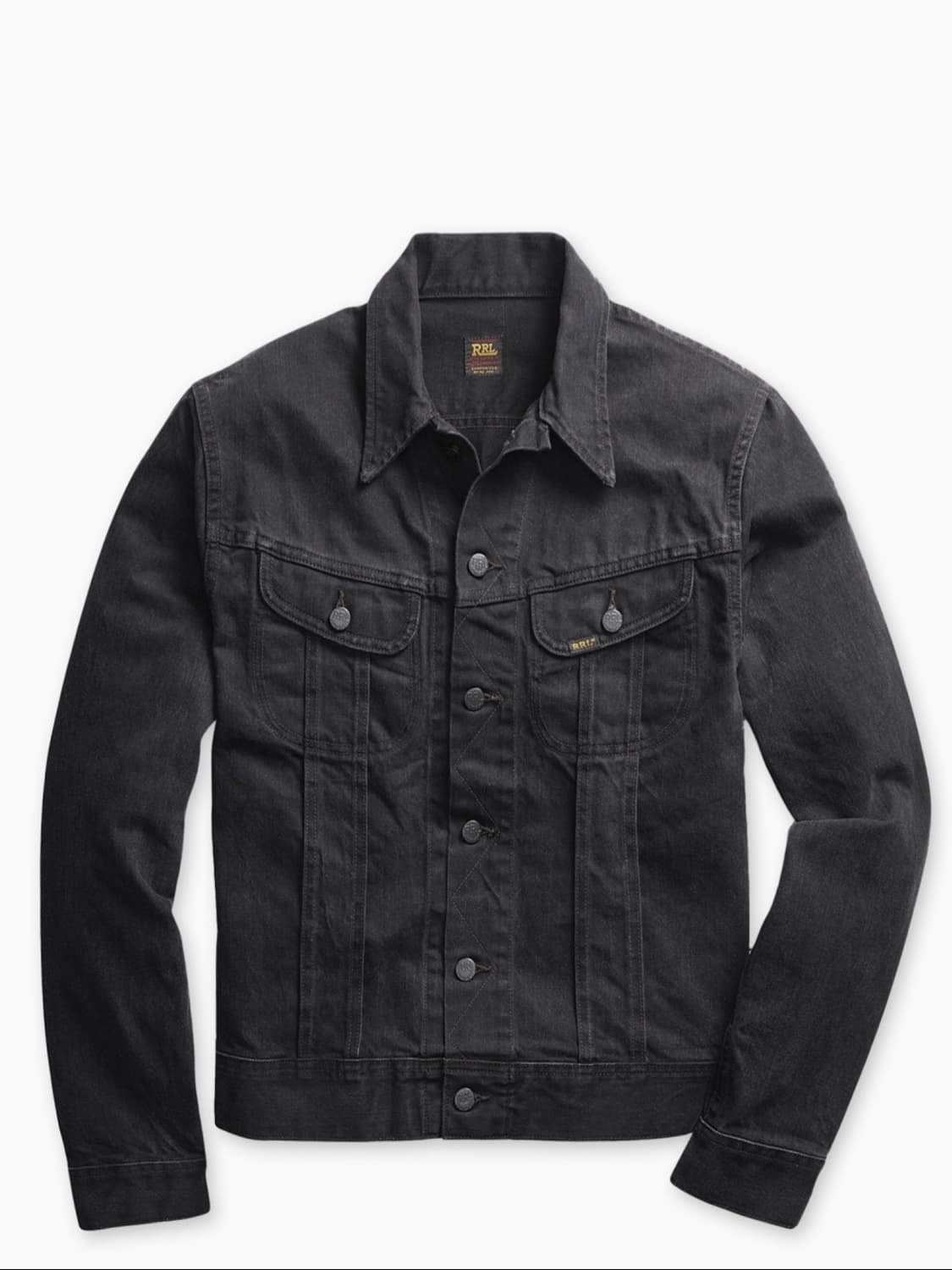 RRL lot271 블랙 트러커 데님자캣 신품 L사이즈 리랜드 상품이미지1