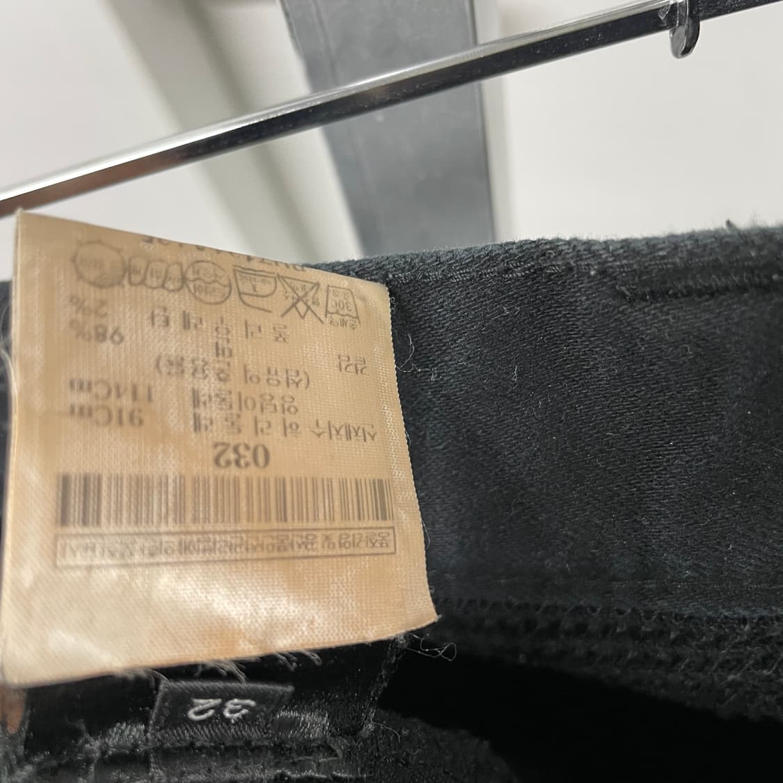 발망 바이커 팬츠 블랙 32 상품이미지8