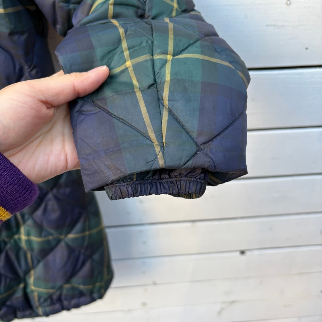 Polo 폴로 블랙와치 패딩 상품이미지5