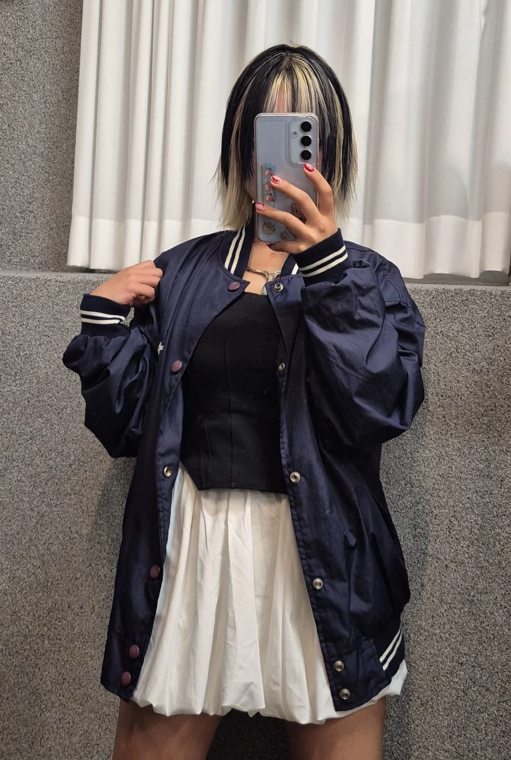 FUBU NAVY BLOUSON 상품이미지2