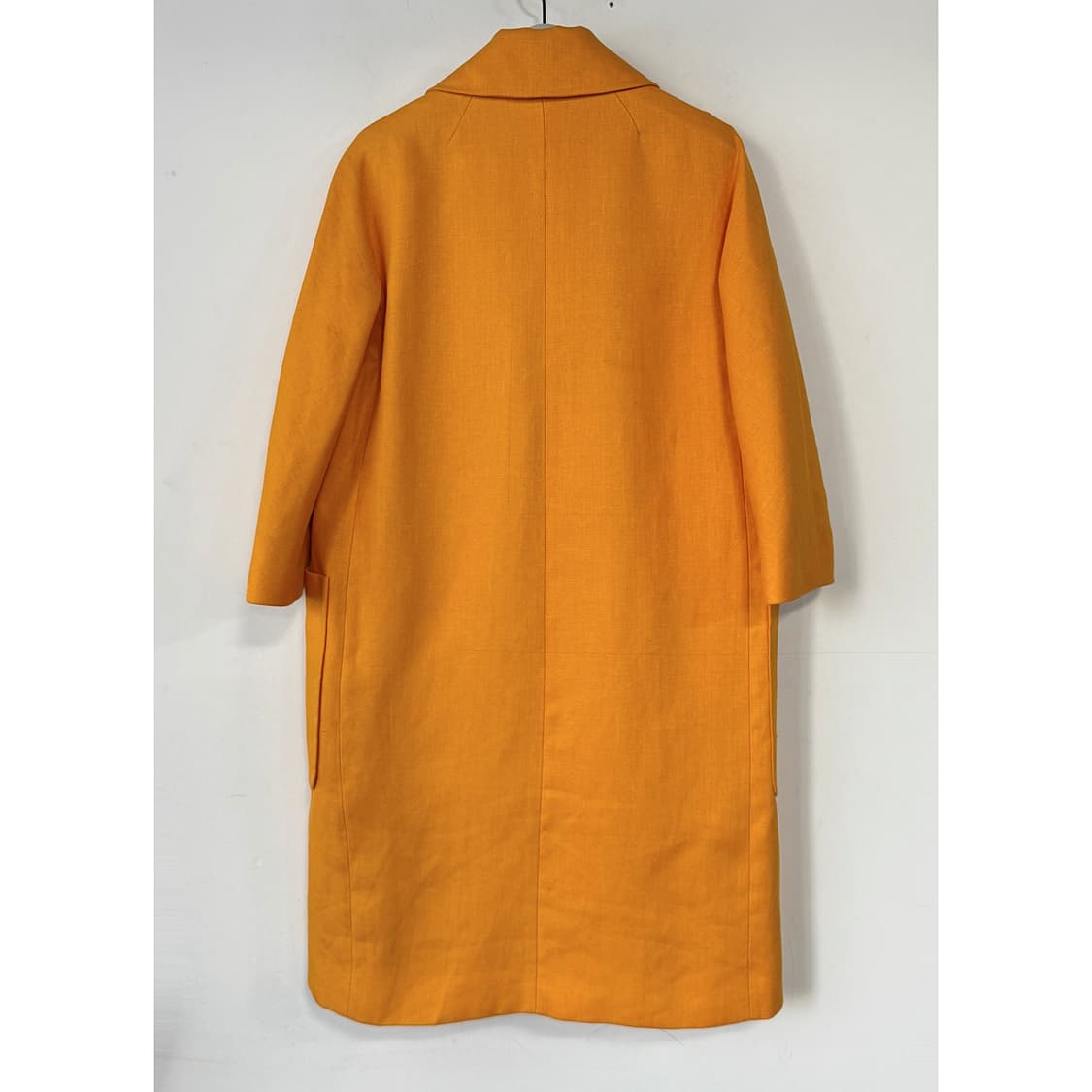 끌로에 패치 포켓 싱글 린넨 코트 상품이미지4