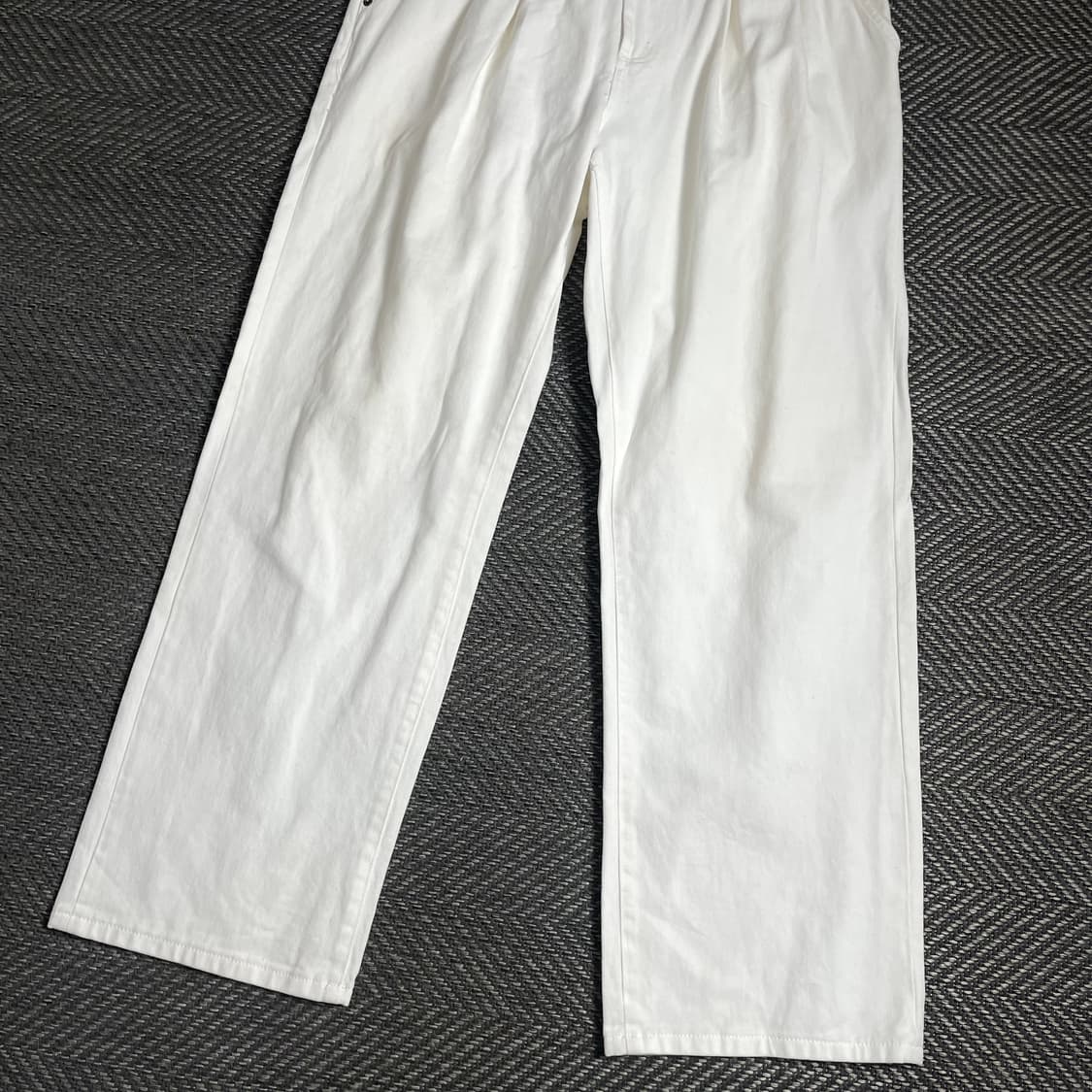 디미트리블랙 와이드 데님 팬츠 화이트o 4857 상품이미지2