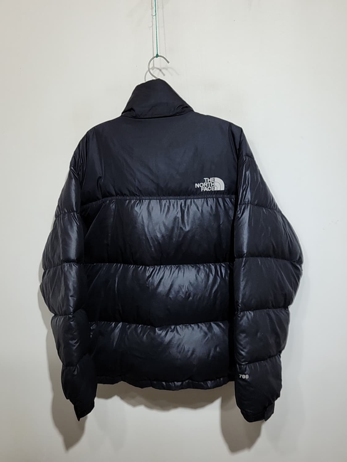 (105) 노스페이스 700 눕시패딩 점퍼 블랙 거위털 구스다운 자켓  상품이미지6