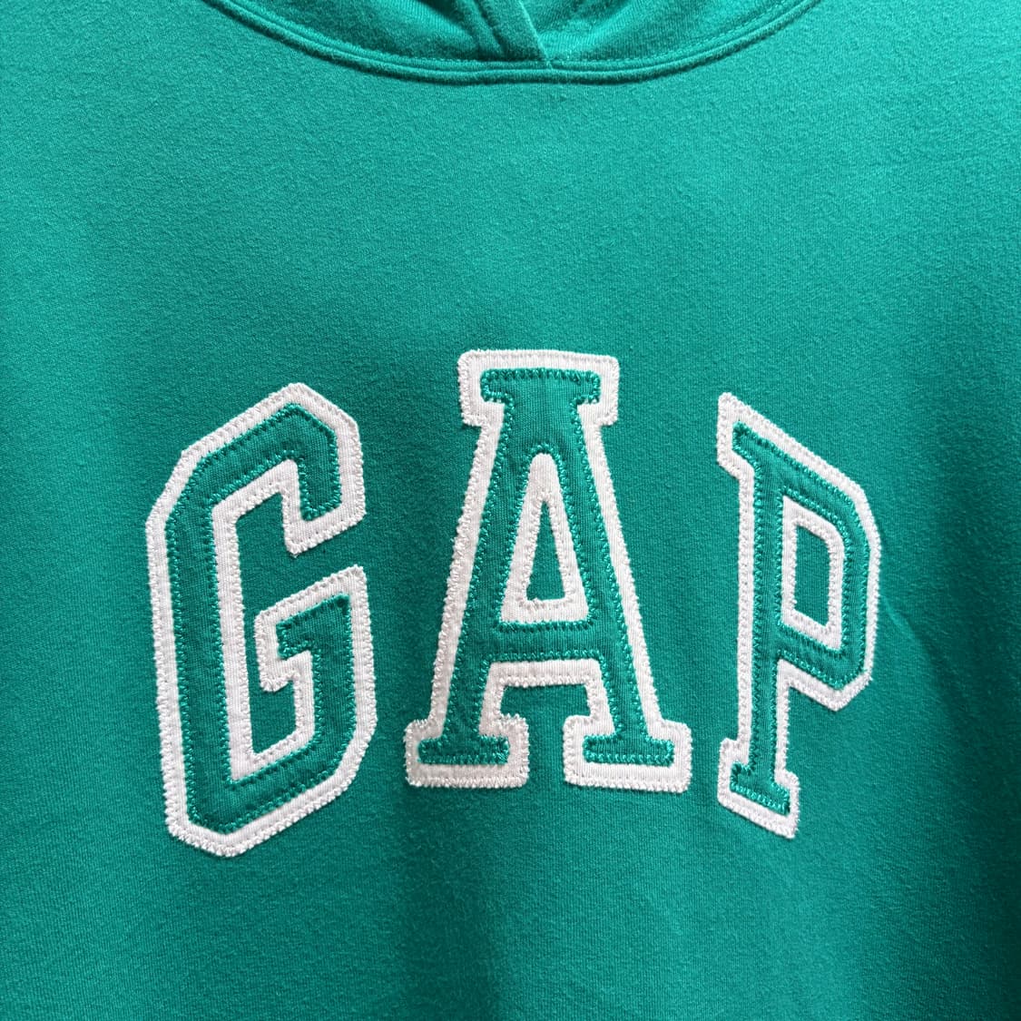 GAP 갭 민트 y2k 대장템 빅로고 후드티 XL JPN 상품이미지2