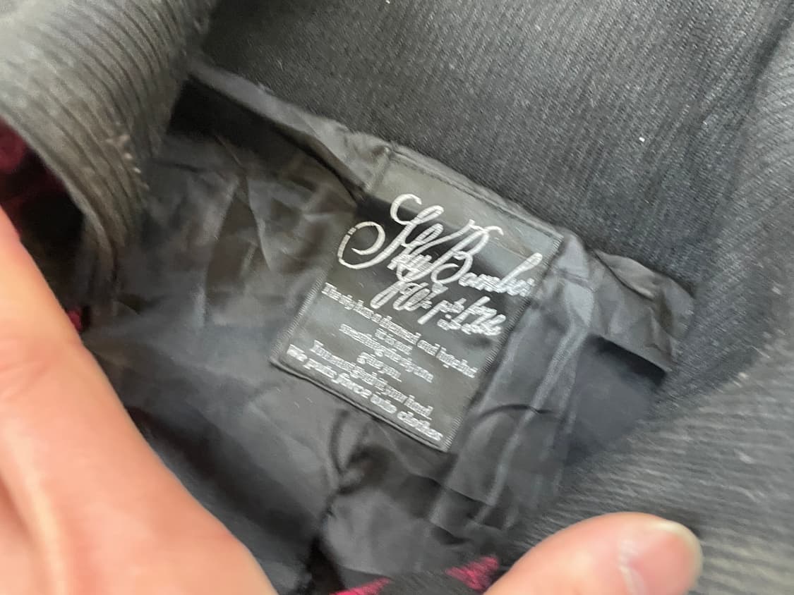 빈티지 체크 패턴 블루종 자켓 goa y2k J03663 상품이미지4