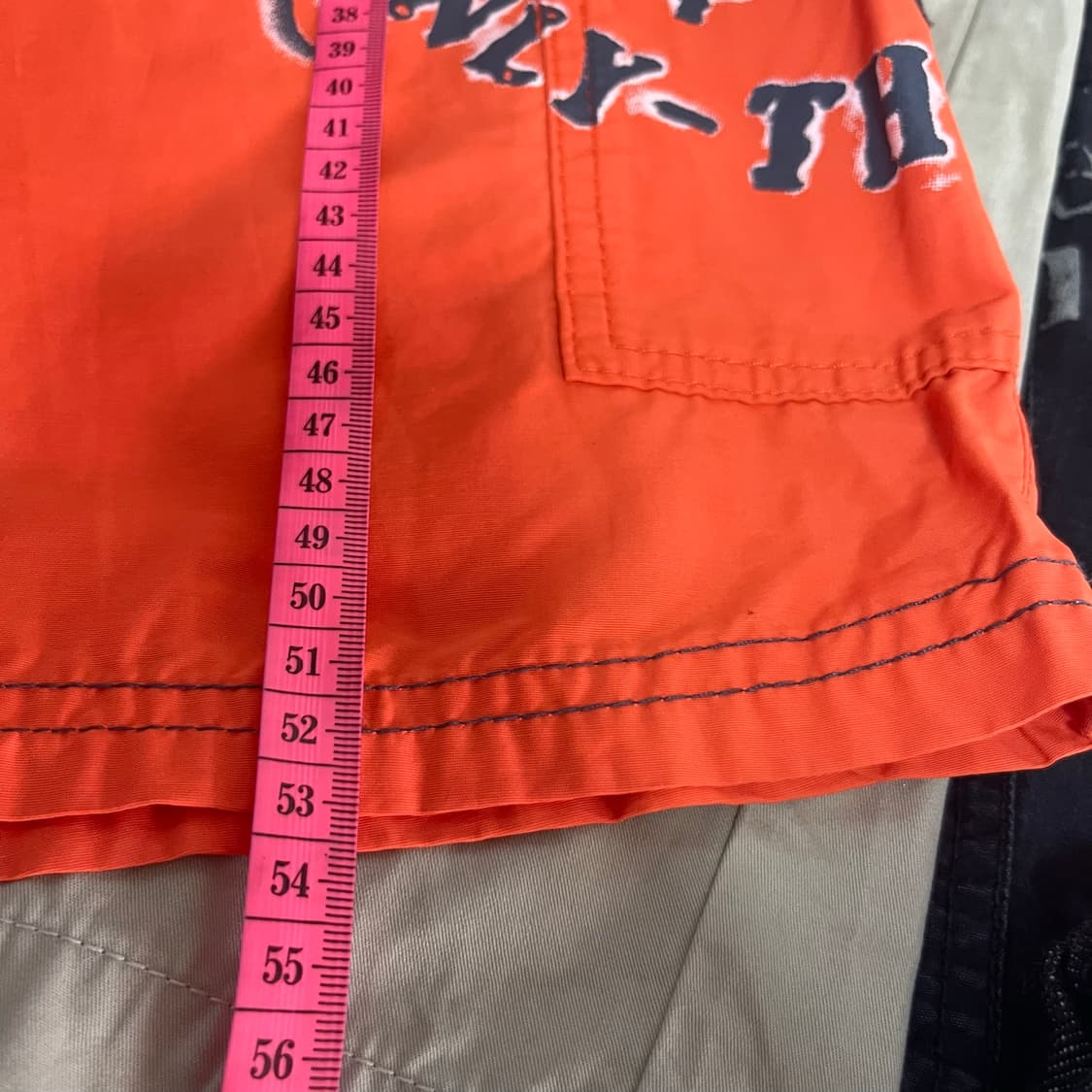 디젤 스윔팬츠 반바지 오렌지색 jpn S 상품이미지5