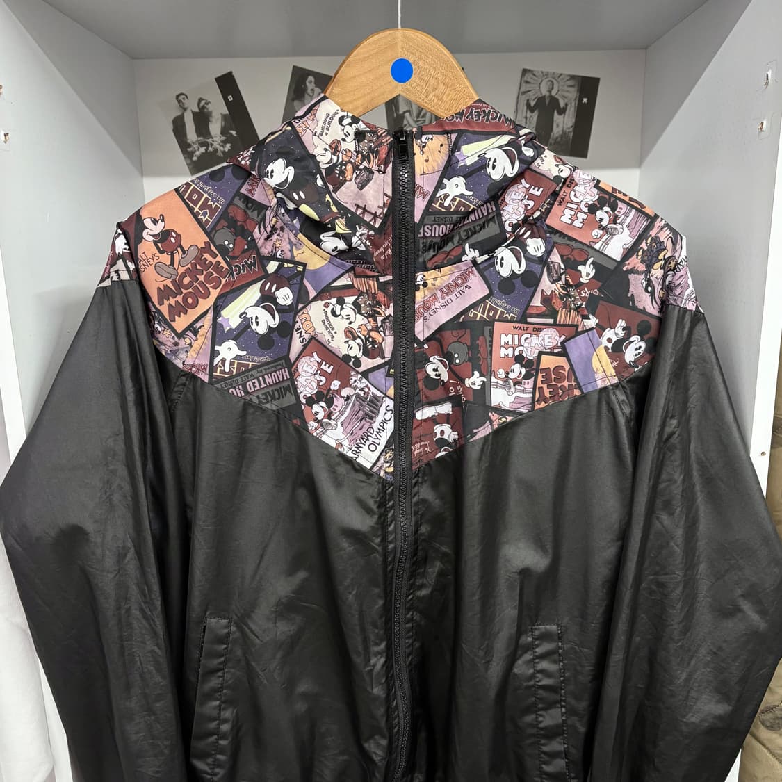 (M) 디즈니 올드 무비 포스터 프린팅 바람막이 자켓 상품이미지2