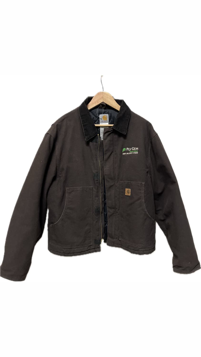 칼하트 j22 dkb 다크브라운 자켓 L 상품이미지2