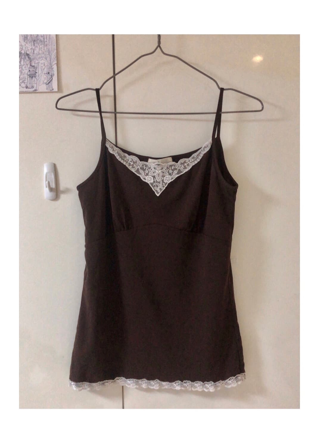 빈티지 브라운 슬리브리스 상품이미지1