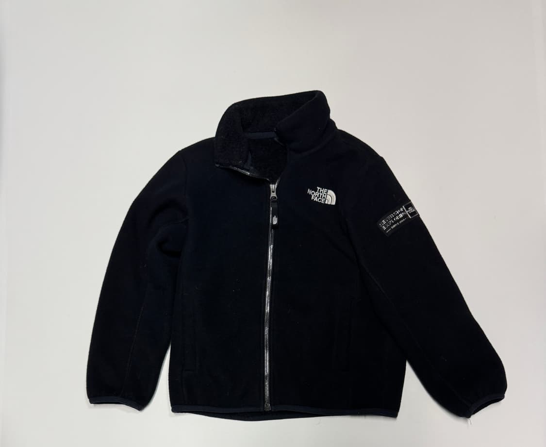 노스페이스 키즈 블랙 후리스 자켓 130 상품이미지1